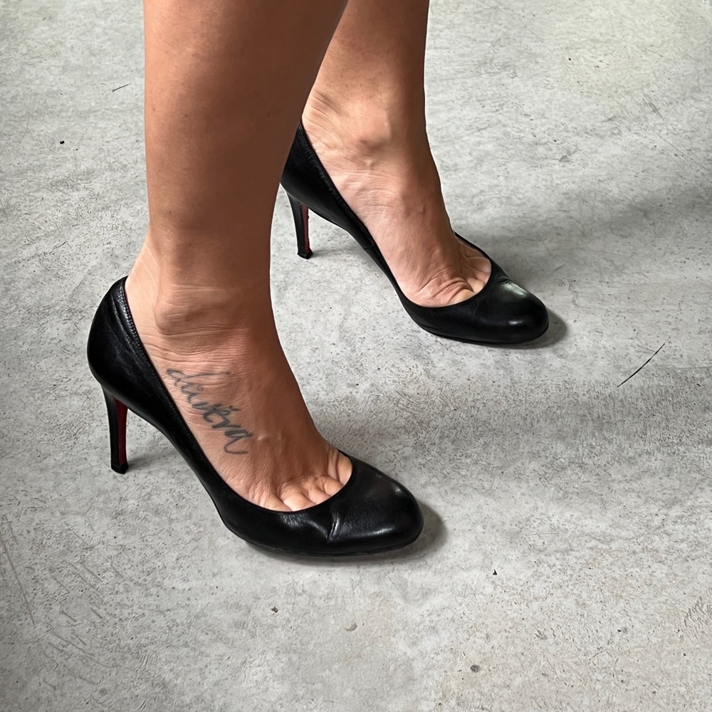 Christian Louboutin simple pump 85 kid in black - Picture 9 of 10